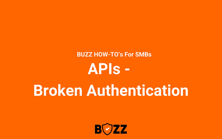 APIs - Broken Authentication